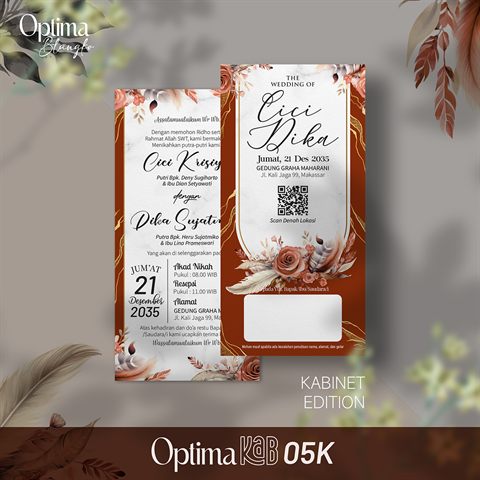 Undangan Cetak BW-005